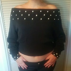 XL classic off the shoulder sweater